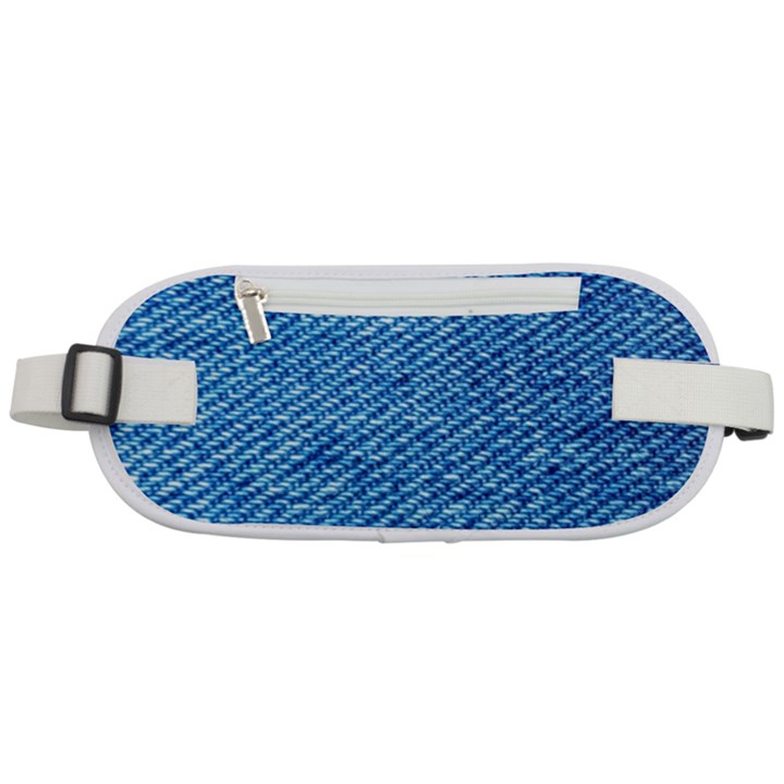 Blue Denim  Rounded Waist Pouch