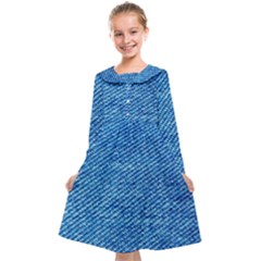 Blue Denim  Kids  Midi Sailor Dress by ConteMonfrey