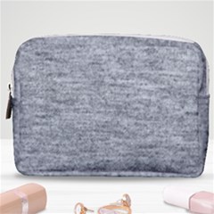 Gray Vintage Denim Like Make Up Pouch (medium) by ConteMonfrey