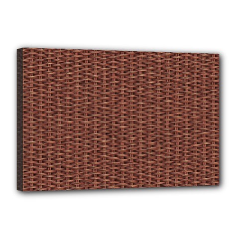 Terracotta Straw - Country Side  Canvas 18  X 12  (stretched) by ConteMonfrey