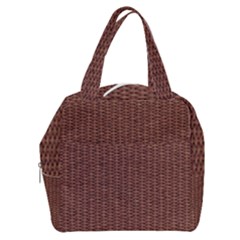 Terracotta Straw - Country Side  Boxy Hand Bag by ConteMonfrey