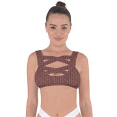 Terracotta Straw - Country Side  Bandaged Up Bikini Top by ConteMonfrey