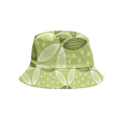 Pattern Green Bucket Hat (kids) by designsbymallika