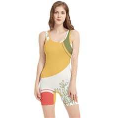 Multi Color Pattern Women s Wrestling Singlet by designsbymallika