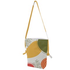 Multi Color Pattern Folding Shoulder Bag by designsbymallika