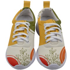 Multi Color Pattern Kids Athletic Shoes by designsbymallika