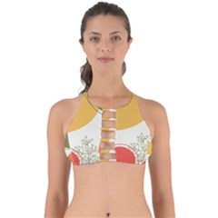 Multi Color Pattern Perfectly Cut Out Bikini Top by designsbymallika