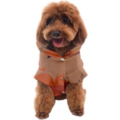 Orange Pattern Dog Coat by designsbymallika