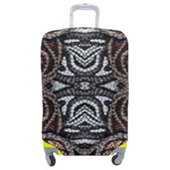 Autumn Patterns Luggage Cover (medium) by kaleidomarblingart