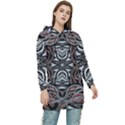 Autumn patterns Women s Long Oversized Pullover Hoodie View1