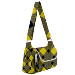 Yellow Diagonal Plaids Multipack Bag by ConteMonfrey