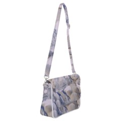 Three Graces Collage Artwork Shoulder Bag With Back Zipper