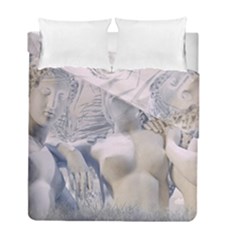 Three Graces Collage Artwork Duvet Cover Double Side (full/ Double Size) by dflcprintsclothing