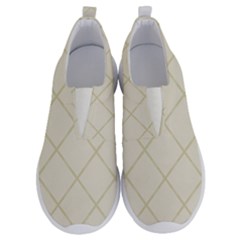 Discreet Cream Plaids No Lace Lightweight Shoes by ConteMonfrey