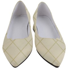 Discreet Cream Plaids Women s Block Heels  by ConteMonfrey