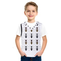 Ants Insect Pattern Cartoon Ant Animal Kids  Basketball Tank Top by Ravend