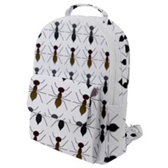 Ants Insect Pattern Cartoon Ant Animal Flap Pocket Backpack (small) by Ravend