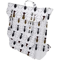 Ants Insect Pattern Cartoon Ant Animal Buckle Up Backpack by Ravend