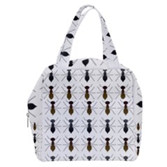 Ants Insect Pattern Cartoon Ant Animal Boxy Hand Bag by Ravend