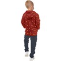 Red Yellow Love Heart Valentine Kids  Hooded Pullover View2