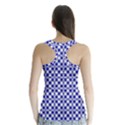 Blue Small diagonal Plaids   Racer Back Sports Top View2