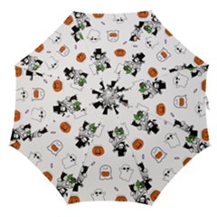 Halloween Jack O Lantern Vector Straight Umbrellas by Ravend