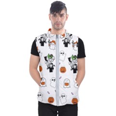 Halloween Jack O Lantern Vector Men s Puffer Vest by Ravend