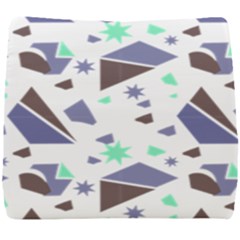 Seamless Pattern Geometric Texture Seat Cushion by Ravend