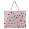 Bottle Pattern Water Flat Zipper Large Tote Bag View1