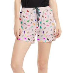 Bottle Pattern Water Flat Women s Runner Shorts by Ravend