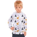 Witch Hat Witch Magic Halloween Kids  Hooded Pullover View1