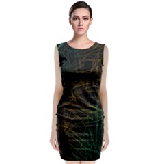 Background Pattern Texture Design Classic Sleeveless Midi Dress by Ravend