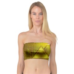 Hieroglyphic Egypt Egyptian Bandeau Top by Ravend