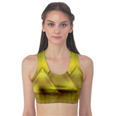 Hieroglyphic Egypt Egyptian Sports Bra by Ravend