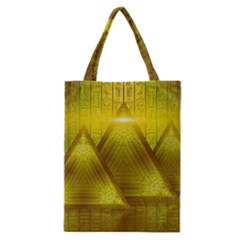 Hieroglyphic Egypt Egyptian Classic Tote Bag by Ravend