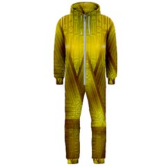 Hieroglyphic Egypt Egyptian Hooded Jumpsuit (men) by Ravend