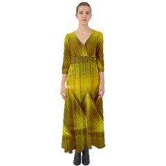 Hieroglyphic Egypt Egyptian Button Up Boho Maxi Dress by Ravend