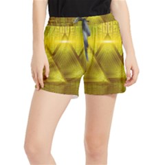 Hieroglyphic Egypt Egyptian Women s Runner Shorts by Ravend