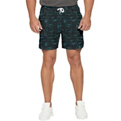 Music Pattern Music Note Doodle Men s Runner Shorts by Ravend