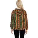 African Pattern Texture Women s Lightweight Drawstring Hoodie View4