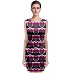 Background Geometric Pattern Orb Pattern Classic Sleeveless Midi Dress by Ravend