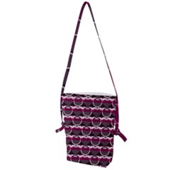 Background Geometric Pattern Orb Pattern Folding Shoulder Bag by Ravend