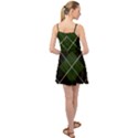 Modern Green Plaid Summer Time Chiffon Dress View2