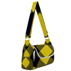 Dark Yellow Diagonal Plaids Multipack Bag by ConteMonfrey