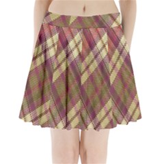 Beetle Juice Plaids  Pleated Mini Skirt by ConteMonfrey