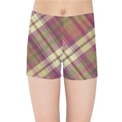 Beetle Juice Plaids  Kids  Sports Shorts by ConteMonfrey