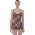 Beetle Juice Plaids  Tie Front Two Piece Tankini View1