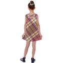 Beetle Juice Plaids  Kids  Cross Back Dress View2