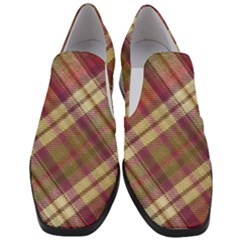 Beetle Juice Plaids  Women Slip On Heel Loafers by ConteMonfrey