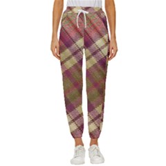 Beetle Juice Plaids  Cropped Drawstring Pants by ConteMonfrey